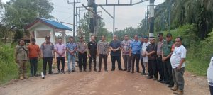 Pemerintah Kabupaten Paluta Kembali Dirikan Portal Di Jalan Simpang Braqas Menuju Kec Simangambat