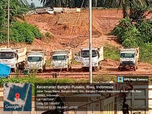 PT.PHR Diduga Tampung Tanah Urug Ilegal, Minta APH Tindak Tegas Perusahaan Penambangan Galian C
