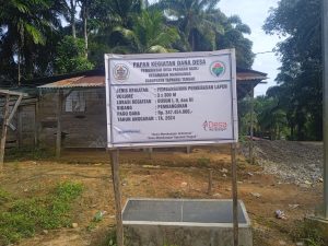 Proyek pengerasan pengaspalan(Lapen )jalan Desa Pagaran Nauli kecamatan Manduamas kabupaten tapanuli tengah mendapat perhatian khusus dari Masyarakat.