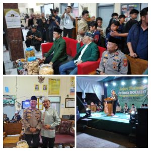 Kapolsek Baleendah Tedi Rusman Pimpin Pengamanan Safari Dakwah Ustad Solmed