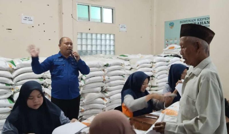 Penyaluran Bantuan Pangan di Kelurahan Nagarasari, Tersalurkan Dengan Aman Amanah dan Tertib