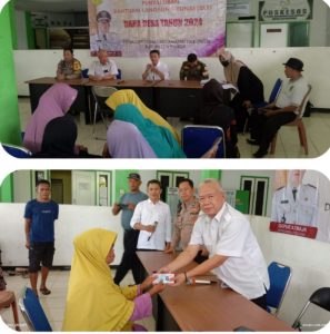 Pemdes Desa Cipecang Tak Tunggu Waktu Lama, 72 KPM BLT-DD Triwulan Satu/Dua Ber Jln Lancar