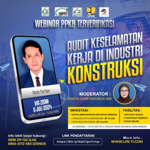 Dede Farhan Aulawi Jelaskan AUDIT KESELAMATAN KERJA DI INDUSTRI KONSTRUKSI