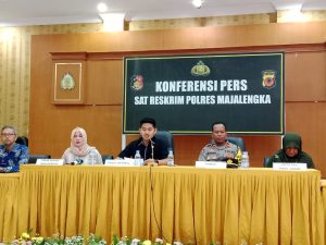 Polres Majalengka Bersama Stakeholder Gelar Konferensi Pers Dugaan Pencabulan Anak di Bawah Umur