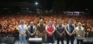 Pj Wako Hadiri Acara Malam Pesta Rakyat HUT ke-23 Kota Lubuk Linggau
