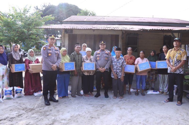 Pererat Hubungan Silaturahmi, Kapolres Rohil Kunjungan ke Masyarakat Ujung Tanjung