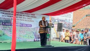 Ini Pesan Ateng Sutisna, Komisi II DPR RI Pada Redistribusi Tanah Di Majalengka