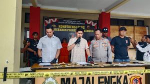 Sat Reskrim Polres Majalengka Amankan Komplotan Curanmor Antar Kota