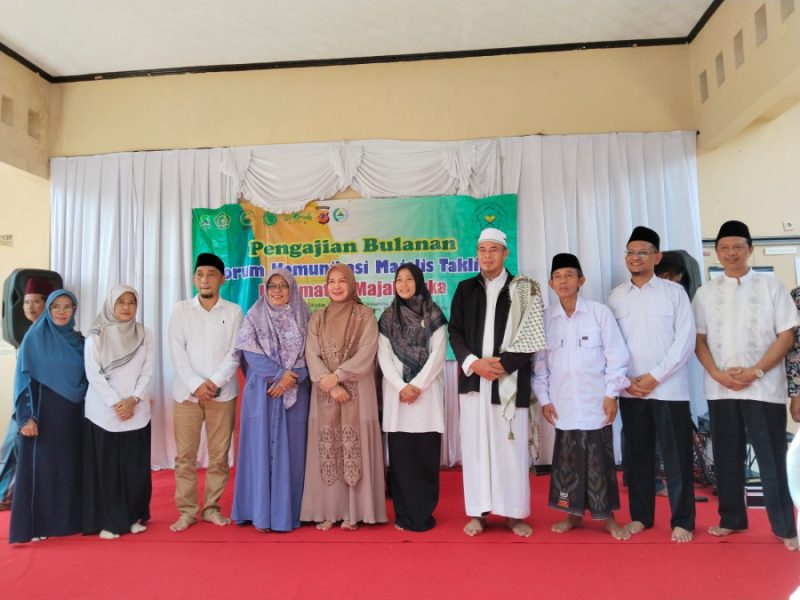 Perkuat Silaturahmi, Ibu Bupati Majalengka Hadiri Rutinan Majelis Taklim