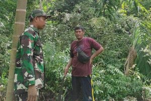 Babinsa dan MPA Intensifkan Patroli Cegah Karhutla di Desa Sebauk