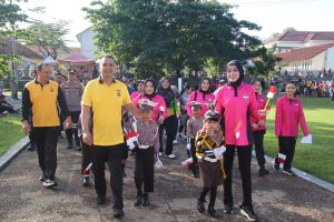 Kapolres Majalengka dan Ketua Bhayangkari Promosikan TK Kemala Bhayangkari