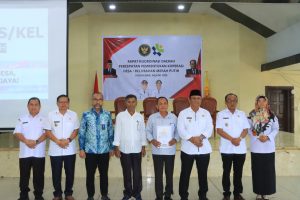 WAKIL BUPATI SAMOSIR HADIRI RAKOR PERCEPATAN PEMBENTUKAN KOPERASI MERAH PUTIH WILAYAH II