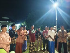 Pelepasan Pawai Takbir Idul Adha 1446 H,/2025 M,Sekdes Dukung Penuh Tradisi Keagamaan di Desa Pambang Pesisir