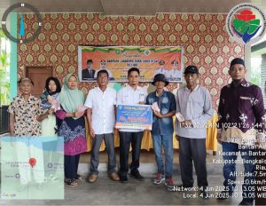 Pemerintah Desa Bantan Timur Kecamatan Bantan Salurkan Pembagian BLT  DD Tahap 2,T.A.2025