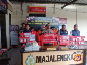 Polres Majalengka Ungkap Kasus Peredaran Narkoba Mei-Juni 2025