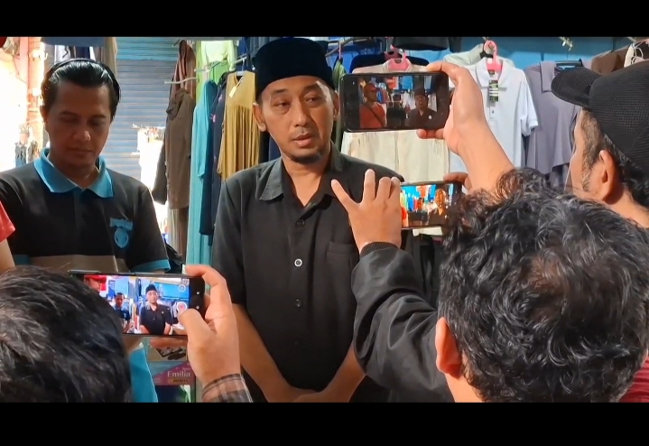 Wakil Ketua DPRD Majalengka, Kang Dehan Serap Aspirasi Warga Pasar Cigasong
