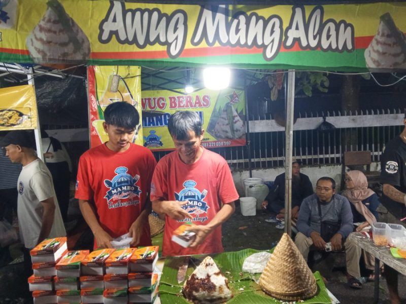 Omset Jualan Awug Mang Alan di Mambo Kuliner Nite, Kini Meningkat Mang Alan : Ucapkan Terimakasih